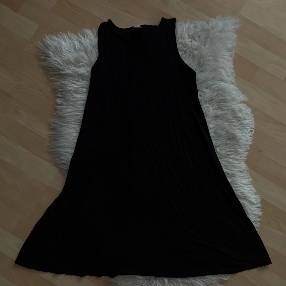 Old Navy Cotton Black Sleeveless Dress M